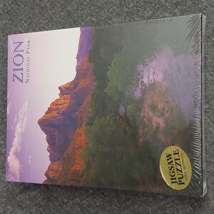 New 500 piece puzzle of Zion National Park‎
